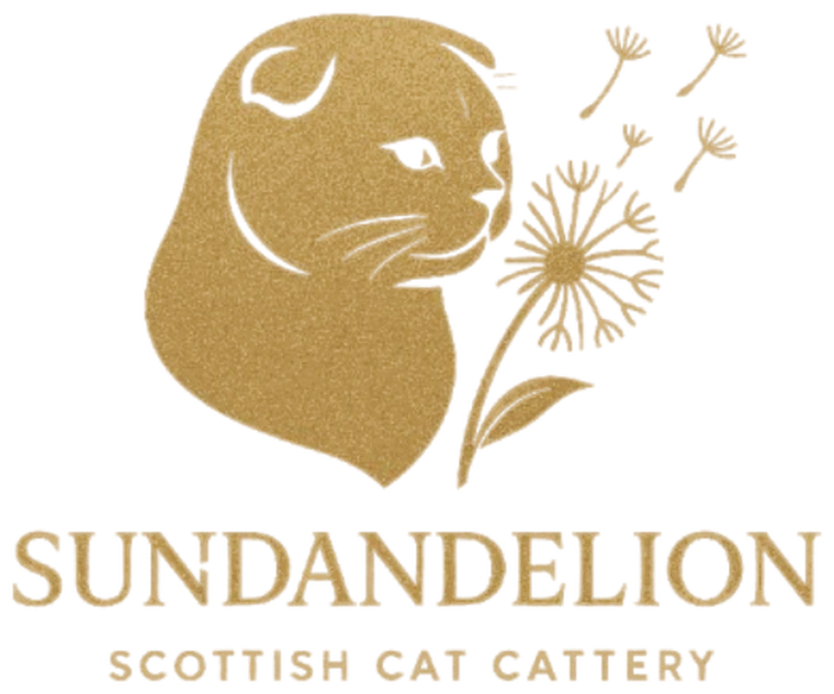 Sun Dandelion Scottish Cat Cattery