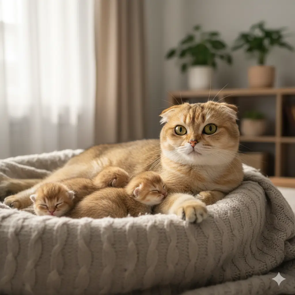 Read more about the article Responsible Breeding: The Key to Healthy Scottish Cats